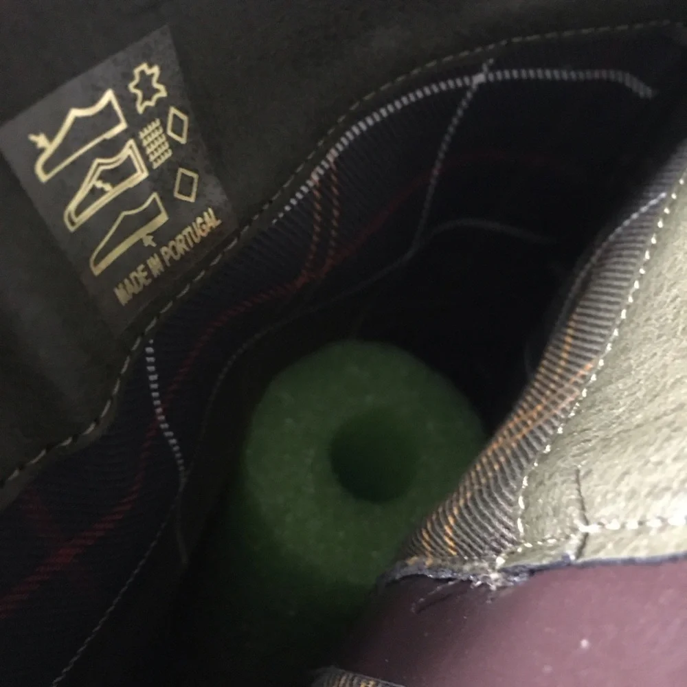 NWT Barbour Ingrid Tall Dark Brown Boots - Picture 10 of 16